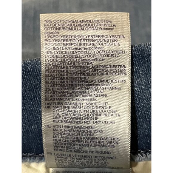 NYDJ Jeans Womens 28W NEW Pull-On Skinny Ankle Lift Tuck Split Hem Denim - Picture 8 of 16